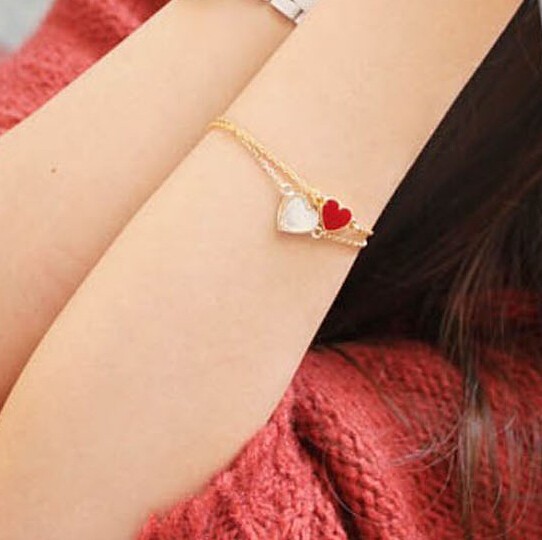 Cheap Official Men Bijoux 8 Infinity Heart Bracelet For Women Jewelry Accessories Wholesale Bangles Bijoux