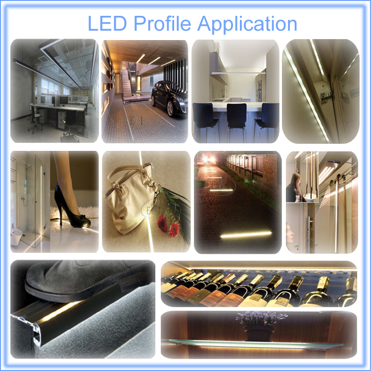 China supply 60 degree angle aluminium led profile for led strip smd5050,5630,3528, alu channel, led aluminum profile(10X0.5M)