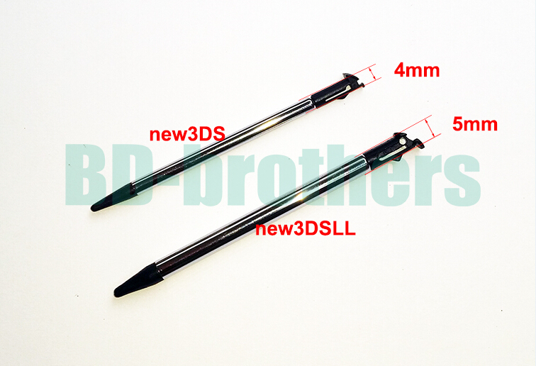 Metal Extendable Stylus Pen Screen Touch Pen For New 3DS / New 3DS LL 3DSLL 100pcs/lot
Metal Extendable Stylus Pen Screen Touch Pen For New 3DS / New 3DS LL 3DSLL 100pcs/lot