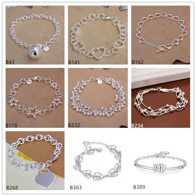 mixed style fashion burst models women's plated sterling silver Bracelet,Hanging ball hollow heart star 925 silver plate Bracelet EMB5
mixed style fashion burst models women's plated sterling silver Bracelet,Hanging ball hollow heart star 925 silver plate Bracelet EMB5