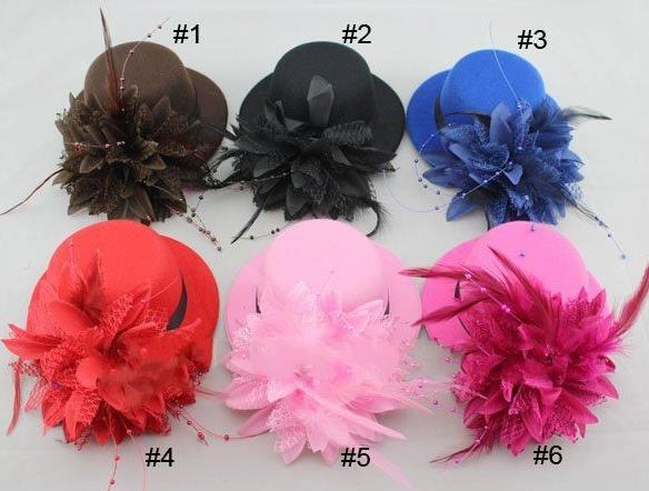 women bride fascinator mini top hat cap wedding ribbon gauze lace feather flower hats party hair clips caps millinery hair jewelry xmas gift
women bride fascinator mini top hat cap wedding ribbon gauze lace feather flower hats party hair clips caps millinery hair jewelry xmas gift