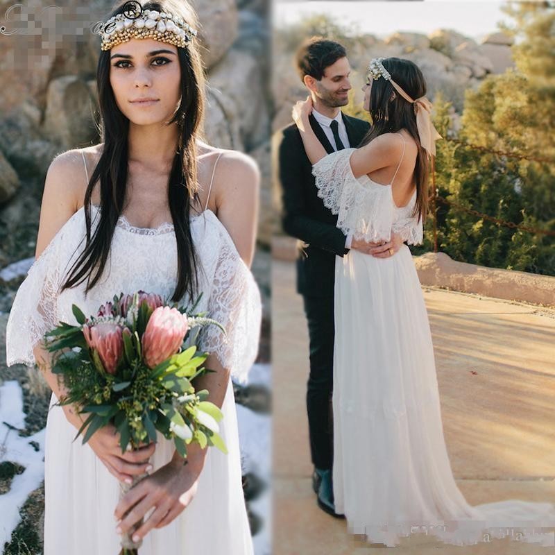 2017 Beach Wedding Dresses For Pregnant Women Lace Chiffon Bohemian Wedding Dress Empire Waist A Line Wedding Bridal Gowns Cheap, Silver
2017 Beach Wedding Dresses For Pregnant Women Lace Chiffon Bohemian Wedding Dress Empire Waist A Line Wedding Bridal Gowns Cheap, Silver