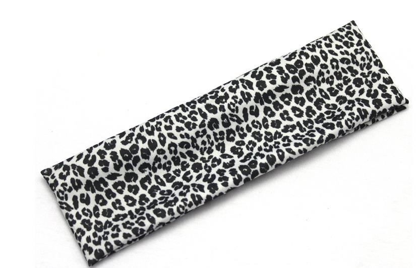 leopard print elastic headband hairbands women sports yoga hair accessories head wrap hair band wristband hair bobble headwear jewelry