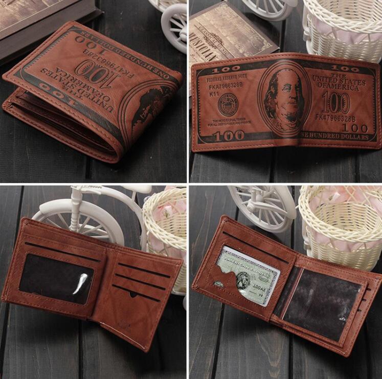 Fashion men dollar purse wallet mix leather designer creativity card holders wallets for men mens wallet Creative denim purse, Deep brown
Fashion men dollar purse wallet mix leather designer creativity card holders wallets for men mens wallet Creative denim purse, Deep brown