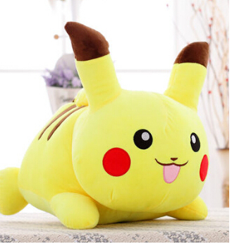sleeping pikachu pillow