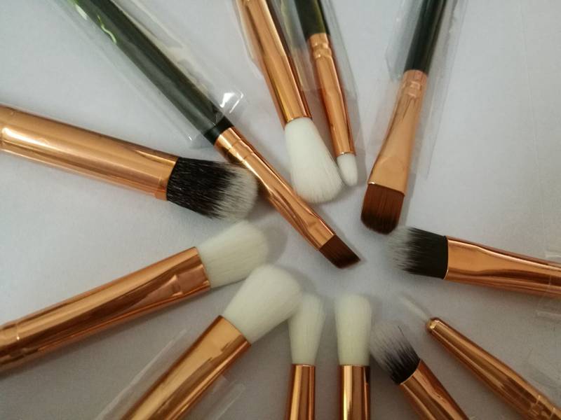 12pcs set Eyeshadow Makeup Brushes Make Up Brushes Set Professional Portable Full Cosmetic Brush Eyeshadow Lip Brush DHL free