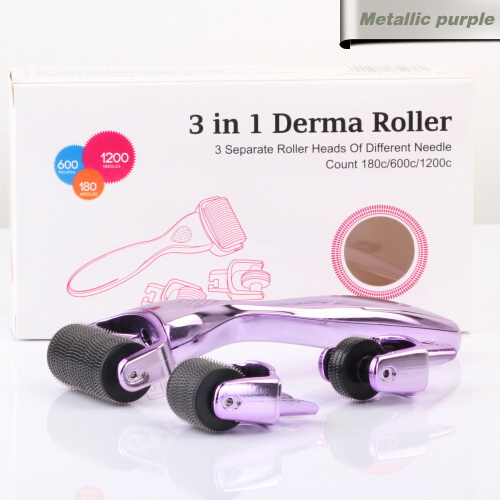 Derma Roller 3 in 1 Micro Needles Meso Roller For Acne Scar Freckle Replacements Derma Skin Roller
Derma Roller 3 in 1 Micro Needles Meso Roller For Acne Scar Freckle Replacements Derma Skin Roller
