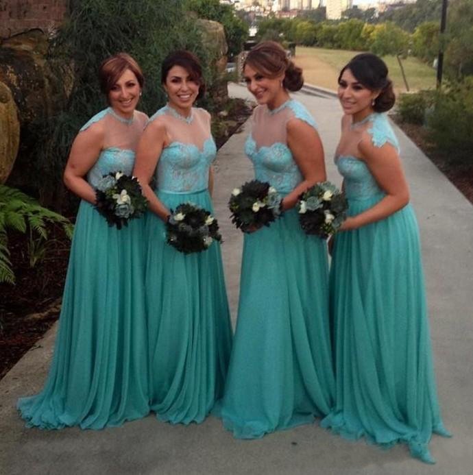 2016 Jewel Neck Long Bridesmaid Dresses A-line Ruffled Chiffon Evening Dresses Long Lace Top Stylish Custom Made Wedding Party Dresses
2016 Jewel Neck Long Bridesmaid Dresses A-line Ruffled Chiffon Evening Dresses Long Lace Top Stylish Custom Made Wedding Party Dresses
