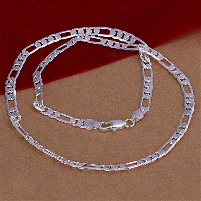 Hot sale flat three men a necklace sterling silver plate necklace STSN032,fashion 925 silver Chains necklace factory sale christmas gift
Hot sale flat three men a necklace sterling silver plate necklace STSN032,fashion 925 silver Chains necklace factory sale christmas gift