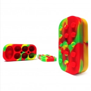 Super 6 In 1 Silicone Concentrate Container Non Stick Large Slick Oil Wax Jar Dab Vaporizer Solid Silicon Container WAX Container, Mixed
Super 6 In 1 Silicone Concentrate Container Non Stick Large Slick Oil Wax Jar Dab Vaporizer Solid Silicon Container WAX Container, Mixed