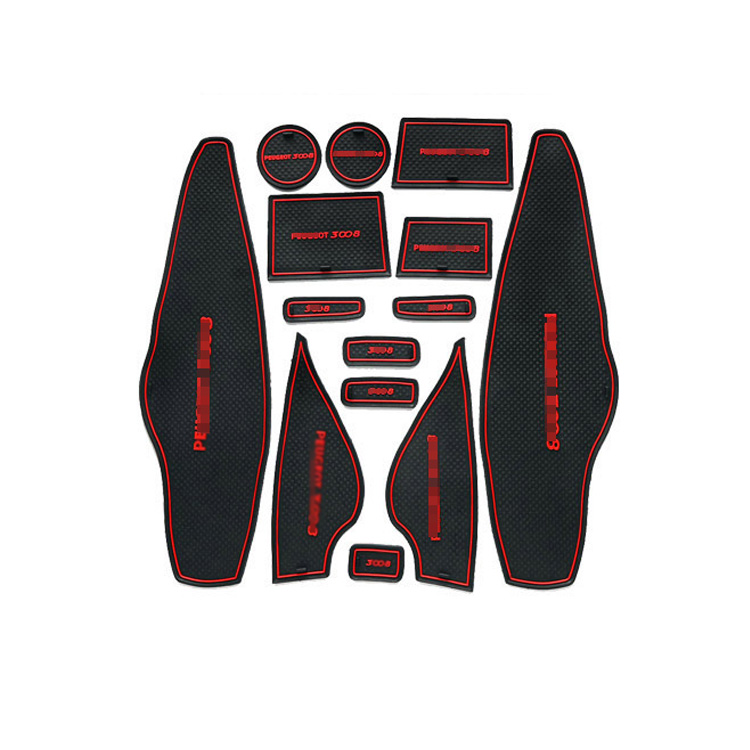14pcs Non-Slip Rubber Interior Car Door Armrest Storage Panel Mat Cup Holder Slot Pad Cover Sticker For Peugeot 3008
14pcs Non-Slip Rubber Interior Car Door Armrest Storage Panel Mat Cup Holder Slot Pad Cover Sticker For Peugeot 3008