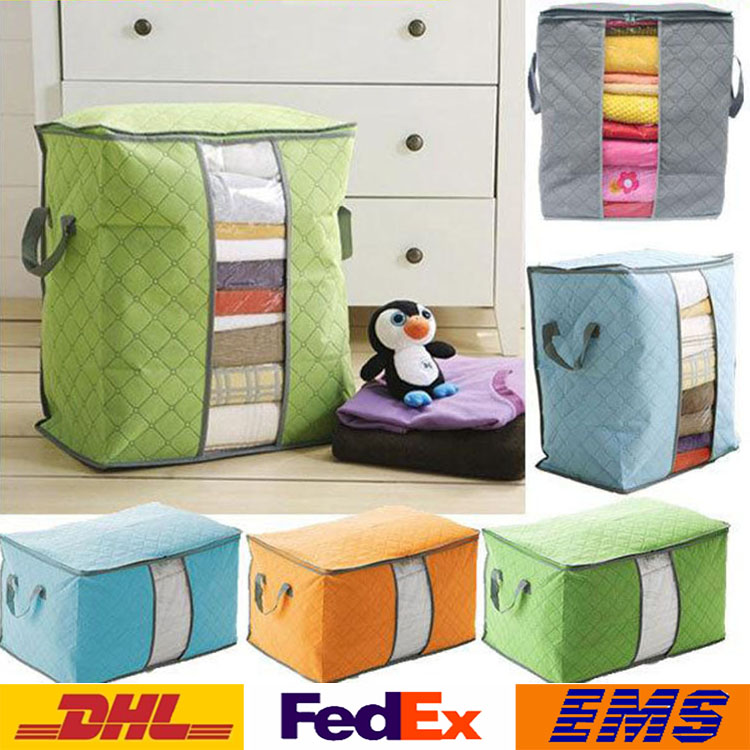 Quilt Storage Bag Portable Prganizer Non Woven Clothing Pouch Holder Blanket Pillow Underbed Storage Bag Clothing Storage Bags WX-B18
Quilt Storage Bag Portable Prganizer Non Woven Clothing Pouch Holder Blanket Pillow Underbed Storage Bag Clothing Storage Bags WX-B18