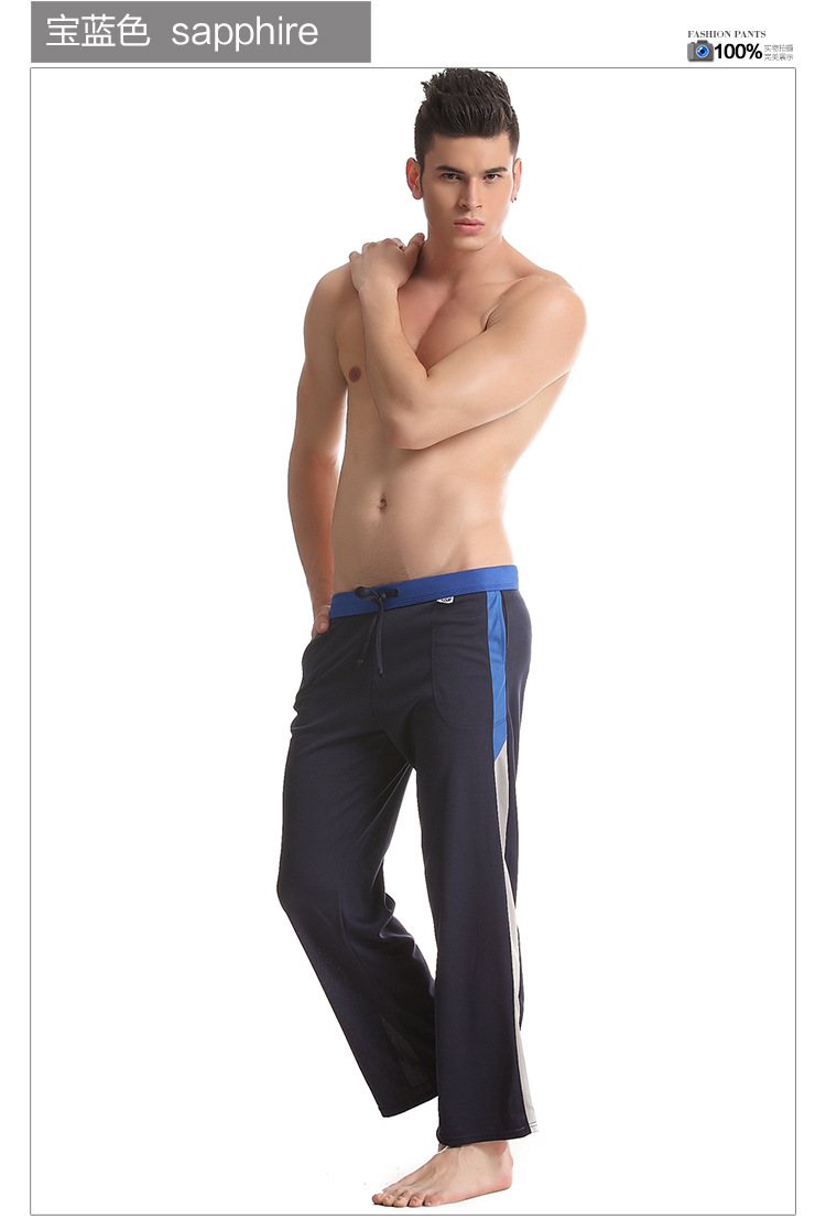 Wholesale-Men new fashion yoga Loose Men pants Leisure Optional stripe soft comfy Casual long pants spring sport pants punk cool p03