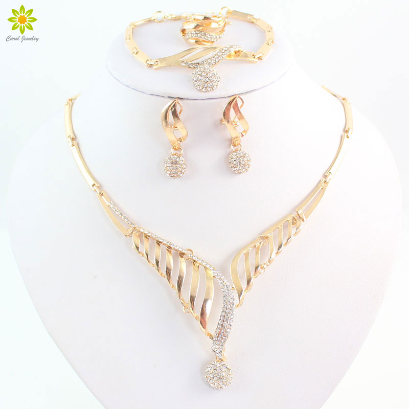 New Arrival African Costume Jewelry Set 18K Gold Plated Fashion Wedding Women Bridal Accessories Necklace Set Gift
New Arrival African Costume Jewelry Set 18K Gold Plated Fashion Wedding Women Bridal Accessories Necklace Set Gift