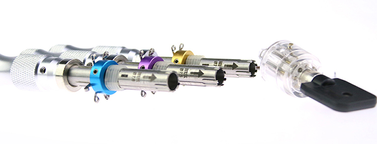 HUK 7Pin Tubular Lock Pick Tool 7.0mm & 7.5mm & 7.8mm Lengthened Lock Opener Locksmith Tools with 7 Pins Visible Tubular Lock Picks
HUK 7Pin Tubular Lock Pick Tool 7.0mm & 7.5mm & 7.8mm Lengthened Lock Opener Locksmith Tools with 7 Pins Visible Tubular Lock Picks