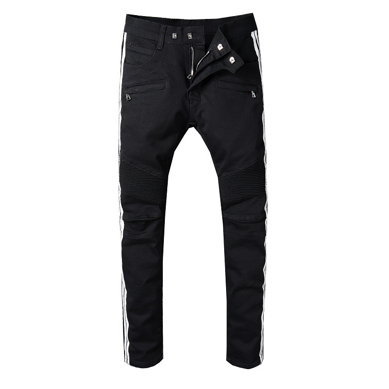 SS18 Skinny Slim Fit Washed Coating material Luxury Black Denim Elastic Motorcycle Mens BM992 Jeans Designer Splash ink Men Jeans SZ28-40
SS18 Skinny Slim Fit Washed Coating material Luxury Black Denim Elastic Motorcycle Mens BM992 Jeans Designer Splash ink Men Jeans SZ28-40