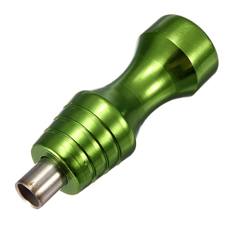 20MM Pro Aluminum Alloy Tattoo Grip With Back Tattoo Machine Supplies Handle Gun Tube Random Color