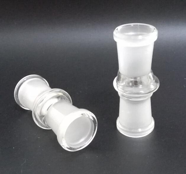 Clear Glass Bong Adapter 10mm Female to 14mm Female adapter connector 10mm to 14mm male for Glass bubbler Water
Clear Glass Bong Adapter 10mm Female to 14mm Female adapter connector 10mm to 14mm male for Glass bubbler Water
