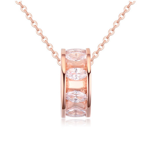 Necklace Fashion Jewelry Luxury Women Exquisite High Quality Zircon 18K Gold Plated Cirlce Chokers Necklaces
Necklace Fashion Jewelry Luxury Women Exquisite High Quality Zircon 18K Gold Plated Cirlce Chokers Necklaces