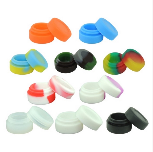 Wax Storage Jar Silicone Container NO Stick Silicon Jars Container For Wax Smoking Accessories