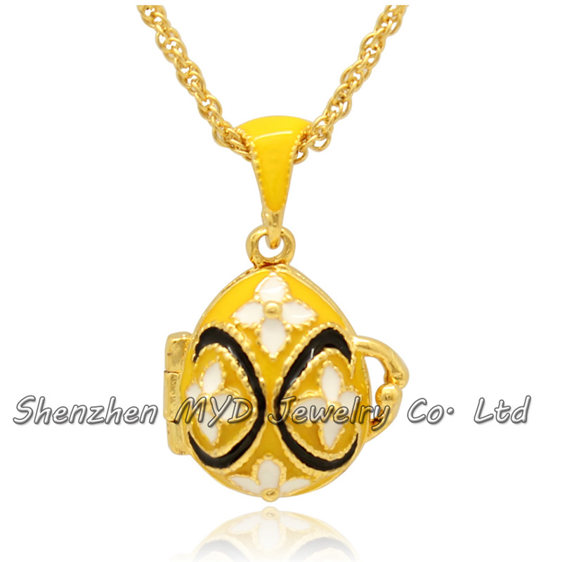 Wholesale ladies jewelry findings woman flower necklace Faberge egg pendant locket hand enameled gold plating birthday gifts, Silver
Wholesale ladies jewelry findings woman flower necklace Faberge egg pendant locket hand enameled gold plating birthday gifts, Silver