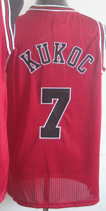 Wholesale-Accept Mix Order #7 Toni Kukoc Jersey Stitched Mesh Jerseys Free Shipping Top Quality Red White Wholesale-Accept Mix Order #7 Toni Kukoc Jersey Stitched Mesh Jerseys Free Shipping Top Quality Red White