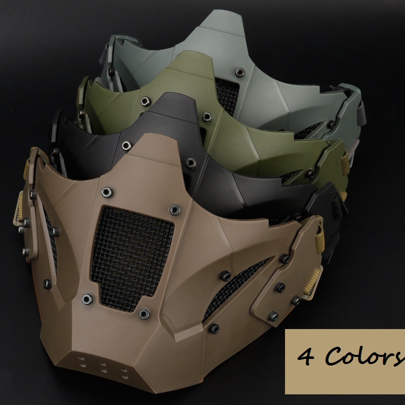 Airsoft tactical mask paintball accessories hunting protective men half face MASK for fast helmet 5 colors
Airsoft tactical mask paintball accessories hunting protective men half face MASK for fast helmet 5 colors