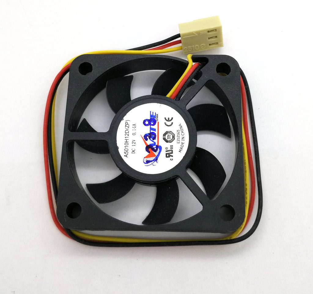 New Original VETTE A5010H12D 12V 014A 505010MM 3 Lines Computer cooling fan
