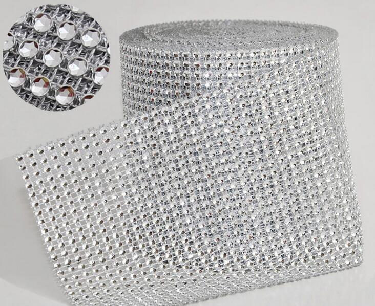 10yard/roll 4.75" 24 Rows manmade Diamond Mesh yards wrap Rhinestone Ribbon Crystal trim Wrap sparkle bling ribbon Wedding Decoration WT029
10yard/roll 4.75" 24 Rows manmade Diamond Mesh yards wrap Rhinestone Ribbon Crystal trim Wrap sparkle bling ribbon Wedding Decoration WT029