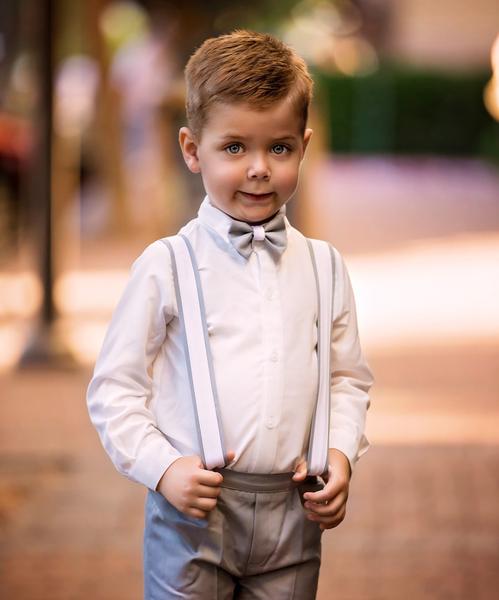 Boys Suits For Weddings Size 2-14 Boy's Formal Suit Formal Party Bow Tie Pants Vest Rompers Kids Wedding Suits