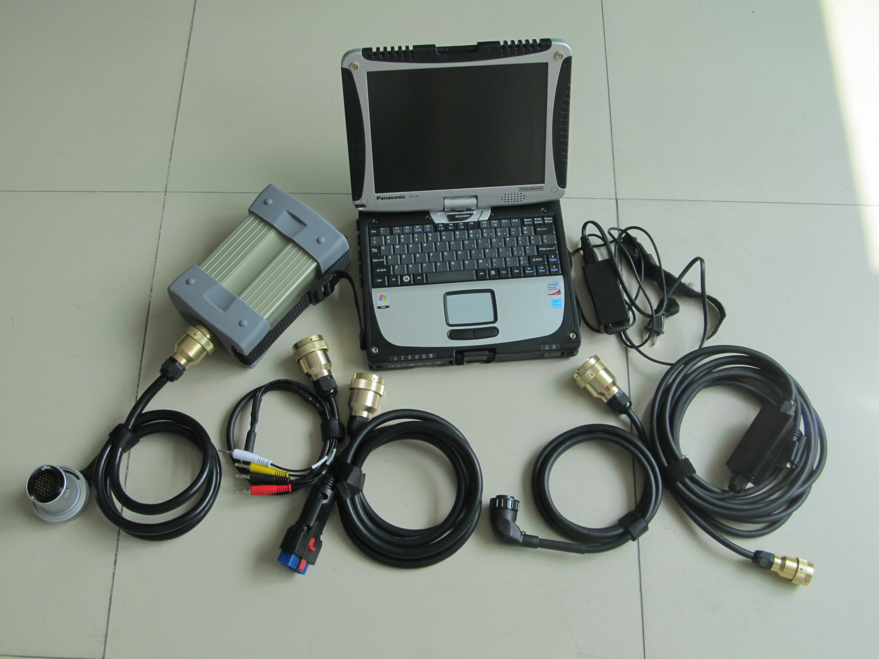 mb c3 star diagnosis tool multiplexer xentry ssd super speed with cf19 touch screen laptop toughbook ready to use car truck scanner