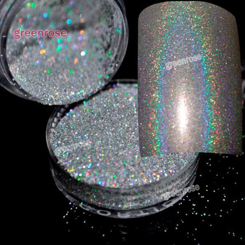 Wholesale- New Holographic Laser Powder Makeup Dust Eyeshadow Glitter Powder Nail Pigment Polish Rainbow Chrome Powder Nail Art Tools DIY
Wholesale- New Holographic Laser Powder Makeup Dust Eyeshadow Glitter Powder Nail Pigment Polish Rainbow Chrome Powder Nail Art Tools DIY