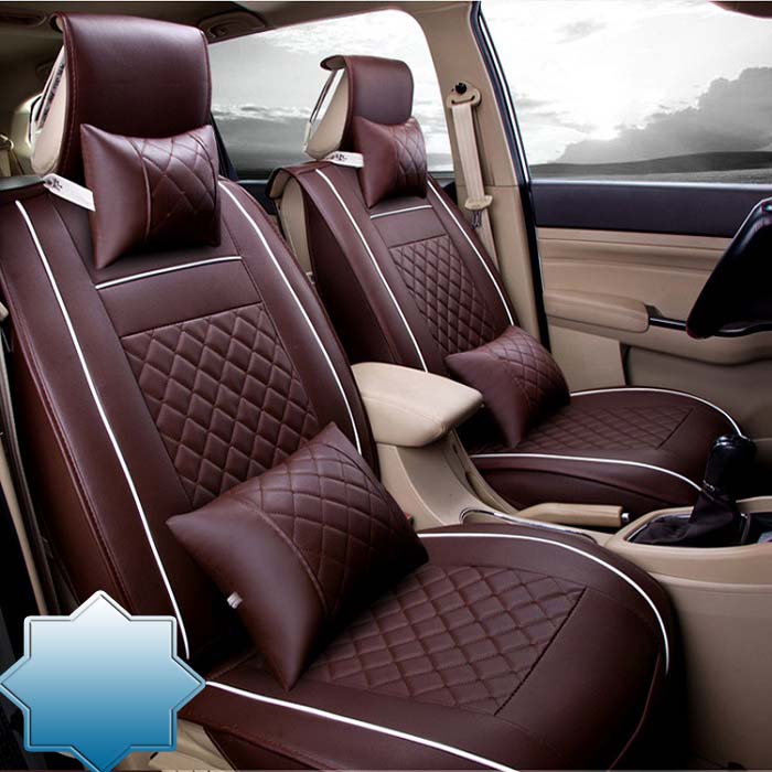 Auto Car Seat Cover full sets Universal Fit 5 seat SUV sedans front/back seat mats automotive interior imitation leather
Auto Car Seat Cover full sets Universal Fit 5 seat SUV sedans front/back seat mats automotive interior imitation leather