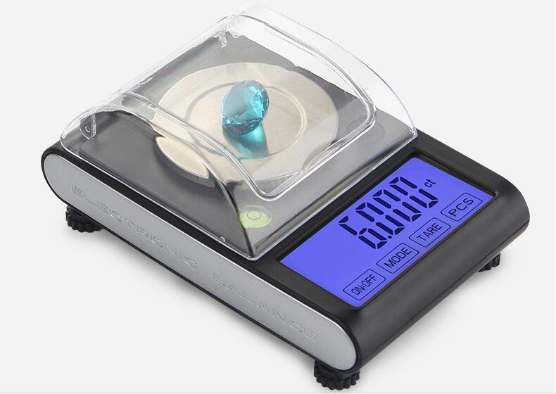 Backlight 50g x 0 001g Electronic LCD Touch Screen Digital Scale Jewelry Gold Diamond Gram Scale With Horizontal balancer263x5890219