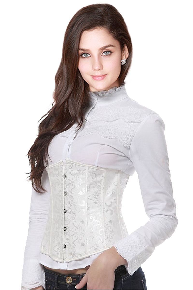 Free shipping!! Full Steel Boned Corsets Cincher Underbust Corset Black Waist Training corsets sexy corselet 8903