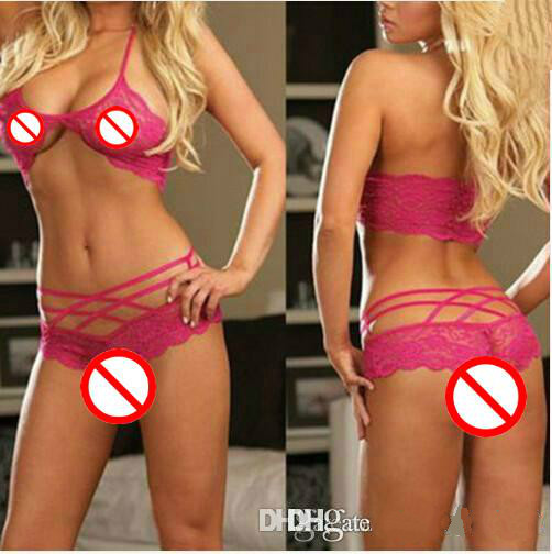 Women Sexy Lingerie Sleepwear Fashion Sexy Attract G-string Lace Underwear 3 Colors Optional For Free Shipping