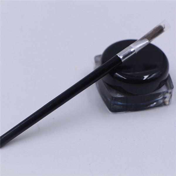 Eye Liner Makeup New Products Color Cosmetics Waterproofing Black Little Eyeliner Cream Is Not Blooming Enduring With Brush Portable