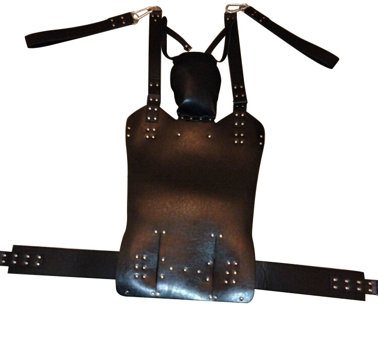 Wholesale-Leather Sex Love Swing Black Fetish Heavy Real Leather Adult Swing Sling Restraints D Rings Sex Swing Chair Adult Sex Furnitures