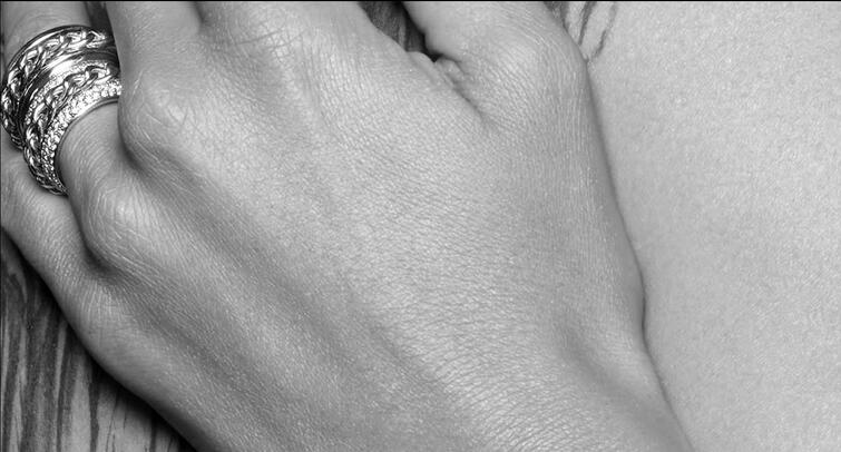 Vecalon chain ring Women Men Jewelry 120pcs Simulated diamond Cz 925 Sterling Silver lover Engagement wedding Band ring