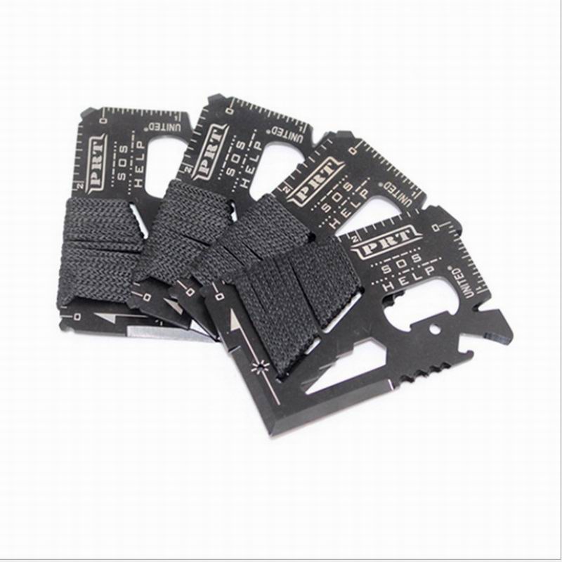 New 14 in 1 Credit Card Survival Knife Stainless Steel Multi Functional Outdoor Camping Rescue Pocket Tool Bottle Opener
New 14 in 1 Credit Card Survival Knife Stainless Steel Multi Functional Outdoor Camping Rescue Pocket Tool Bottle Opener