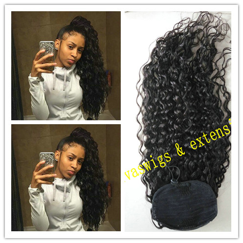 Peruvian unprocessed Natural Human Hair Ponytail Extension 100% virgin natural hair Drawstring ponytail kinky curly hairpieces 100g-160g
Peruvian unprocessed Natural Human Hair Ponytail Extension 100% virgin natural hair Drawstring ponytail kinky curly hairpieces 100g-160g