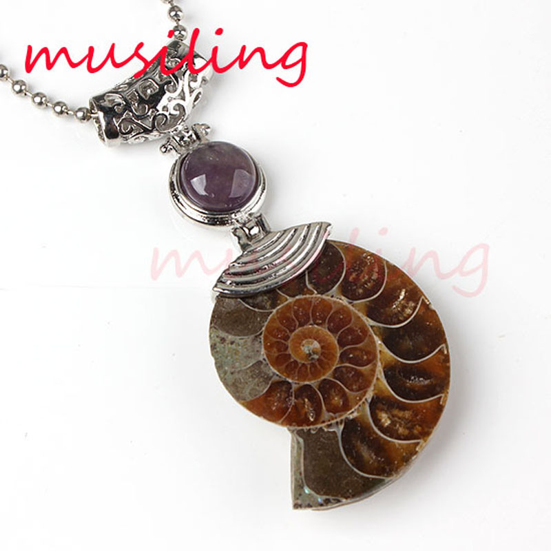 Natural Gem Stone Half Ammonite Fossil Pendants Pendulum Rose Quartz Amethyst Pearl etc Different Reiki Charms Amulet Retro Jewelry
Natural Gem Stone Half Ammonite Fossil Pendants Pendulum Rose Quartz Amethyst Pearl etc Different Reiki Charms Amulet Retro Jewelry