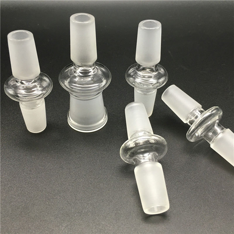 14mm 18mm glass adapter with male female thick bong adapter for glass bongs quartz banger mini glass water pipes for smoking
14mm 18mm glass adapter with male female thick bong adapter for glass bongs quartz banger mini glass water pipes for smoking