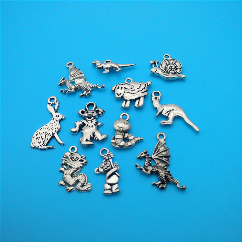 mixed tibetan silver animal charms pendants jewelry making bracelet necklace fashion popular jewelry findings components accessories v175
mixed tibetan silver animal charms pendants jewelry making bracelet necklace fashion popular jewelry findings components accessories v175