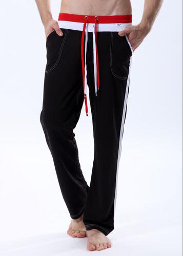 Wholesale-Hot sale Wangjiang Gay mens joggers sweat pants Long Red loose Sport Yoga Jogging gym clothing brands Running Pants Men Winter