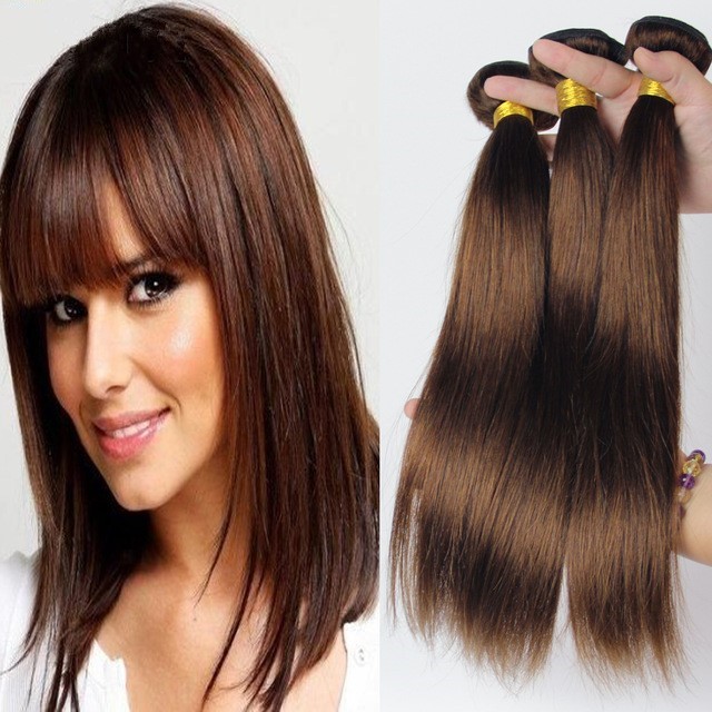 Grade 7A!!!#4 Middium Brown Brazilian Virgin Remy Hair Silky Straight Weave 3Pcs Lot Chocolate Mocha Brazilian Straight Human Hair Bundles
Grade 7A!!!#4 Middium Brown Brazilian Virgin Remy Hair Silky Straight Weave 3Pcs Lot Chocolate Mocha Brazilian Straight Human Hair Bundles