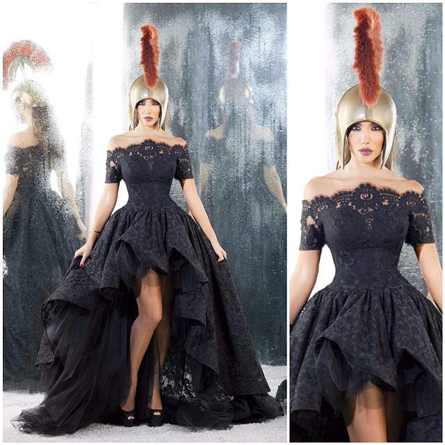 2019 Vintage Dubai Arabic Hi Low Evening Dresses Off The Shoulder Boat Neck Black Lace Formal Prom Dresses Special Occasion Gown Custom Made, Orange
2019 Vintage Dubai Arabic Hi Low Evening Dresses Off The Shoulder Boat Neck Black Lace Formal Prom Dresses Special Occasion Gown Custom Made, Orange