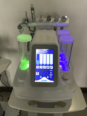 6 in1 Water facial Dermabrasion Oxygen Jet Cold Hammer BIO Face Lift Ultrasonic Machine Microdermabrasion Hydro Peeling Spa Equipment