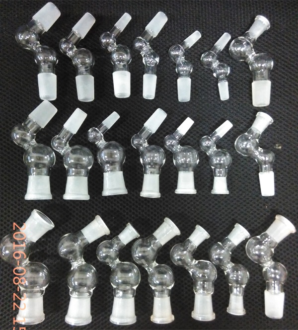 10 styles 45 degree angle Glass Adapter Converter Female Male 10mm 18mm To 10mm 18mm Female Male For joint and bowl
10 styles 45 degree angle Glass Adapter Converter Female Male 10mm 18mm To 10mm 18mm Female Male For joint and bowl