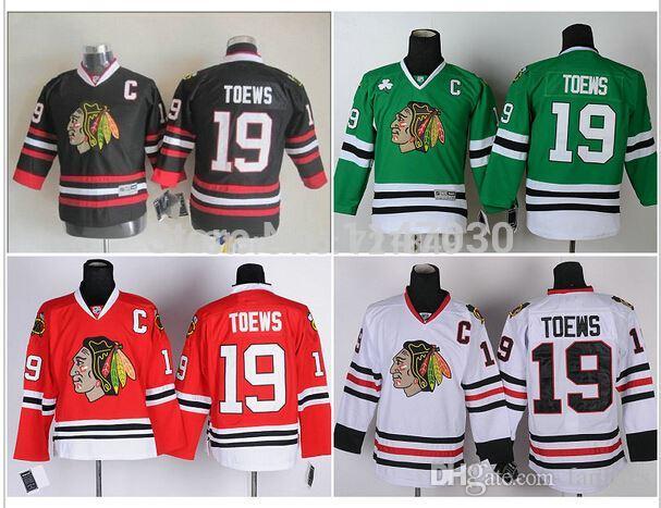 2016 Youth Chicago Blackhawks #19 Jonathan Toews Ice Hockey Jerseys red black kids size S/ L/XL fast shipping
2016 Youth Chicago Blackhawks #19 Jonathan Toews Ice Hockey Jerseys red black kids size S/ L/XL fast shipping